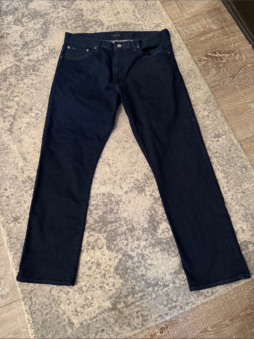 Polo by Ralph Lauren Navy Straight-Leg Jeans 34x30